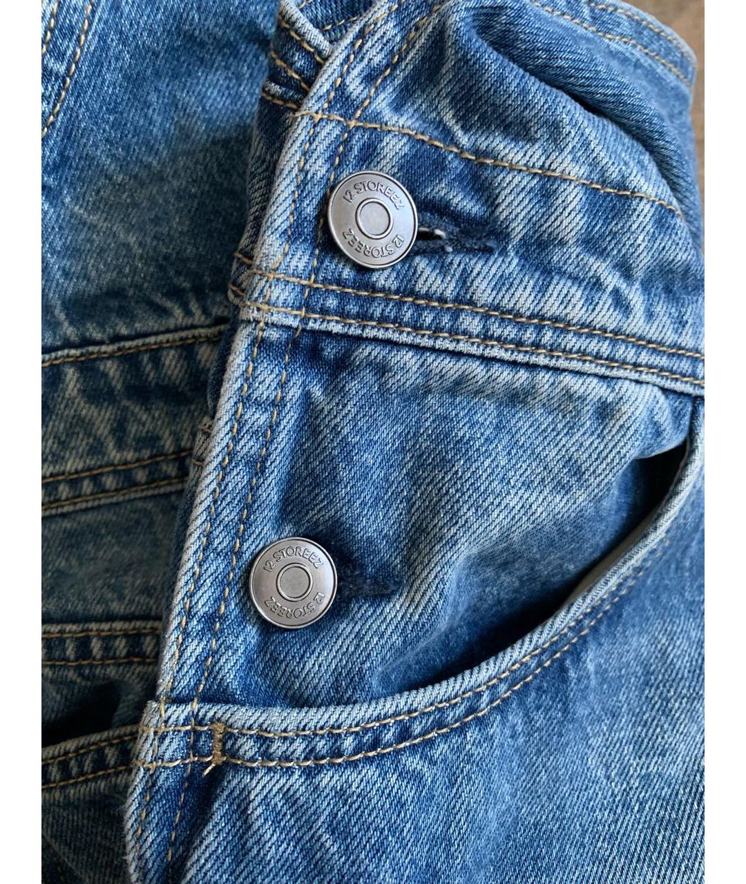 12 STOREEZ Синий хлопковый комбинезон, фото 6