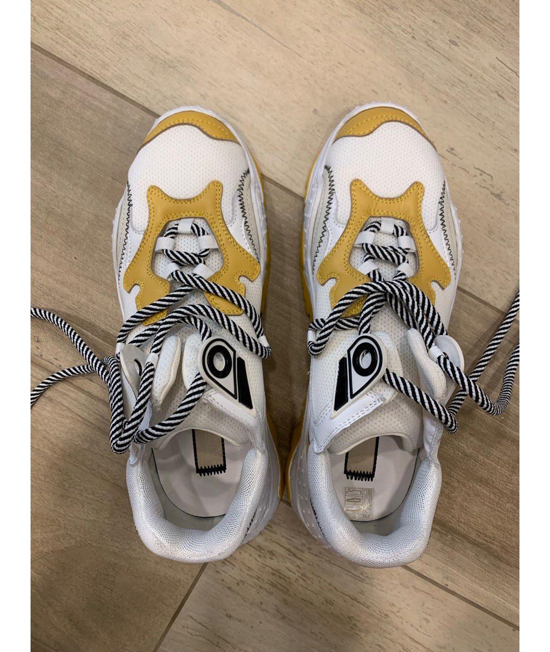 NO. 21 Белые кожаные кроссовки, фото 2