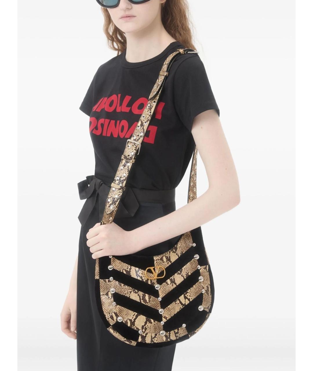 VALENTINO Мульти кожаная сумка через плечо, фото 2