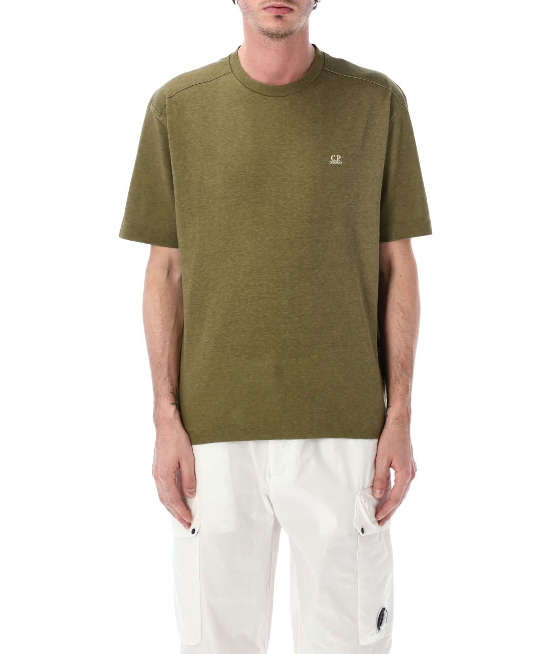 CP COMPANY Хлопковая футболка, фото 1