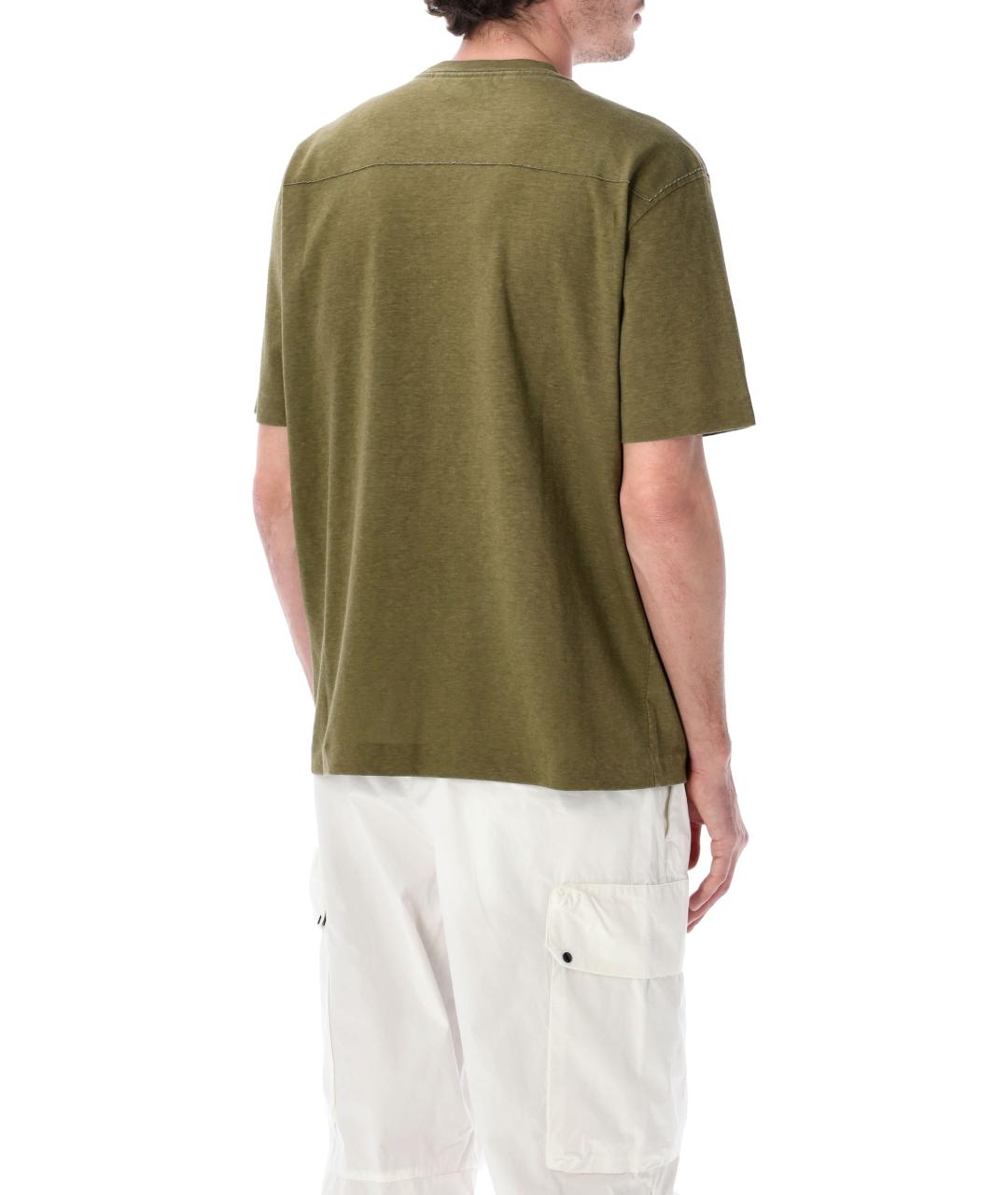 CP COMPANY Хлопковая футболка, фото 2