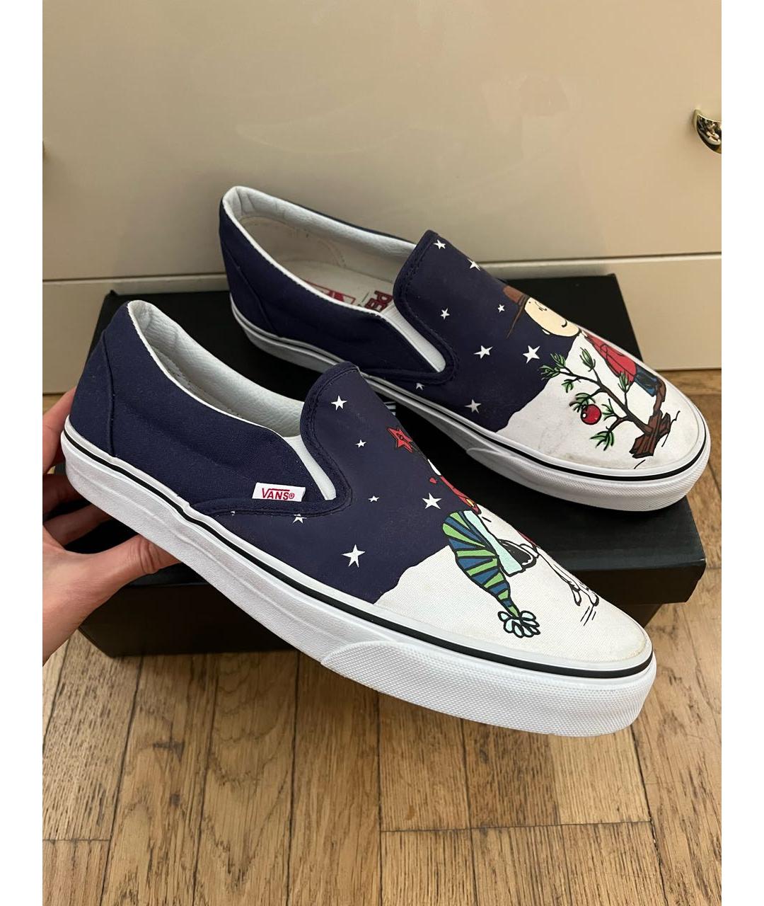 VANS Мульти текстильные низкие кроссовки / кеды, фото 4