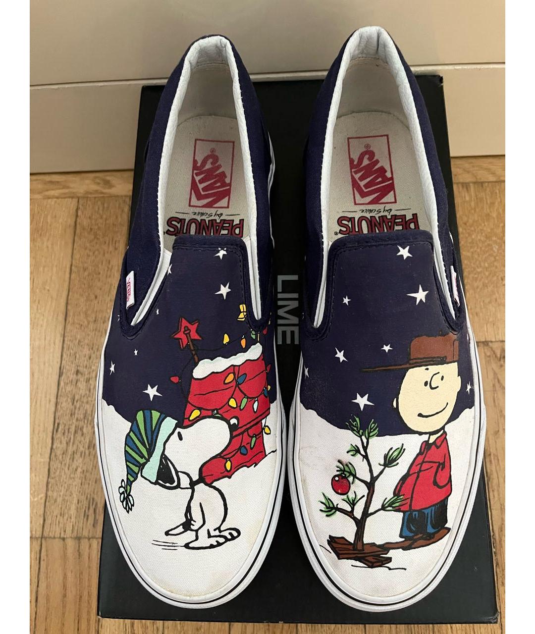 VANS Мульти текстильные низкие кроссовки / кеды, фото 3