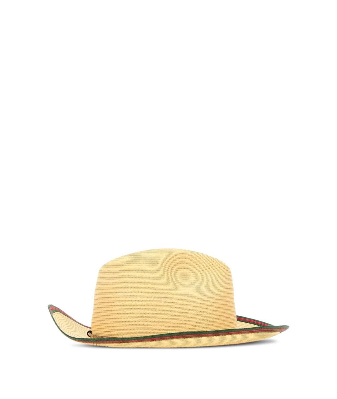 GUCCI Бежевая шляпа, фото 2