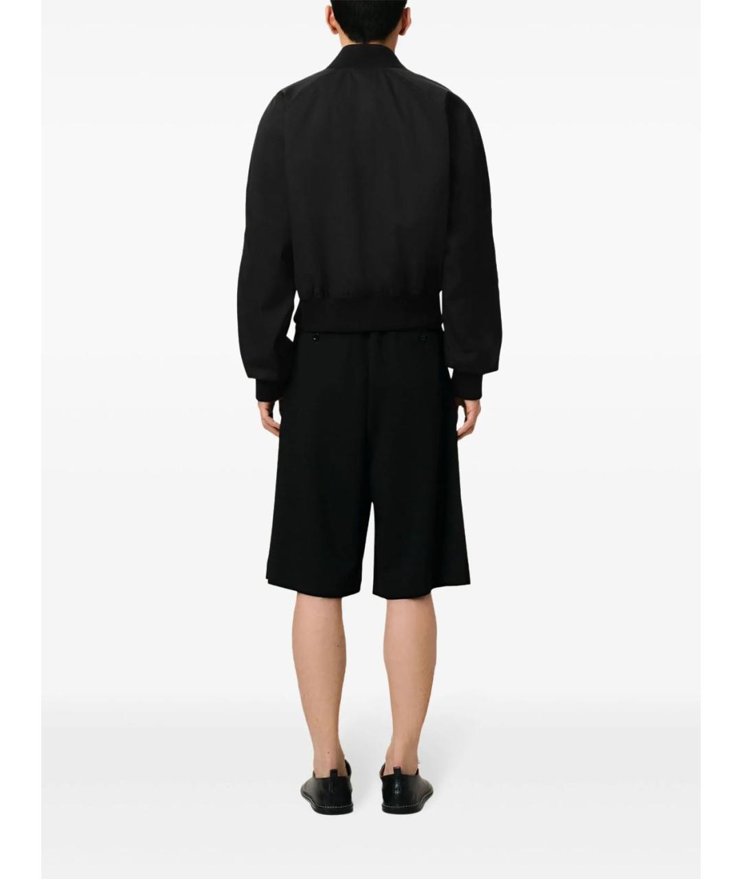 Ami Paris Черная полиамидовая куртка, фото 5