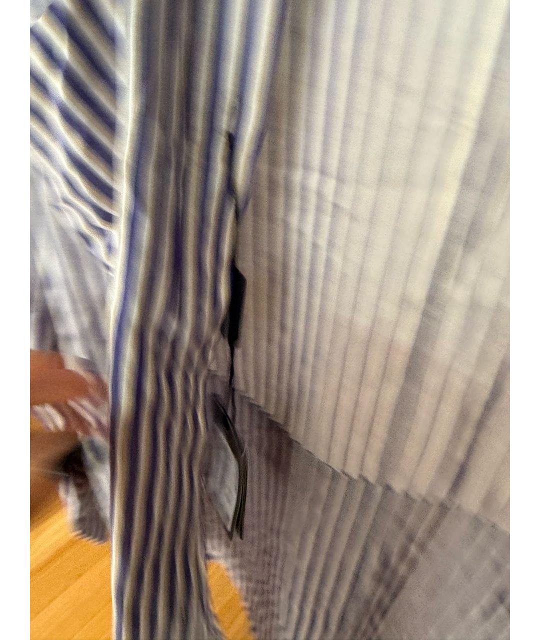 EMPORIO ARMANI Фиолетовая шелковая рубашка, фото 4