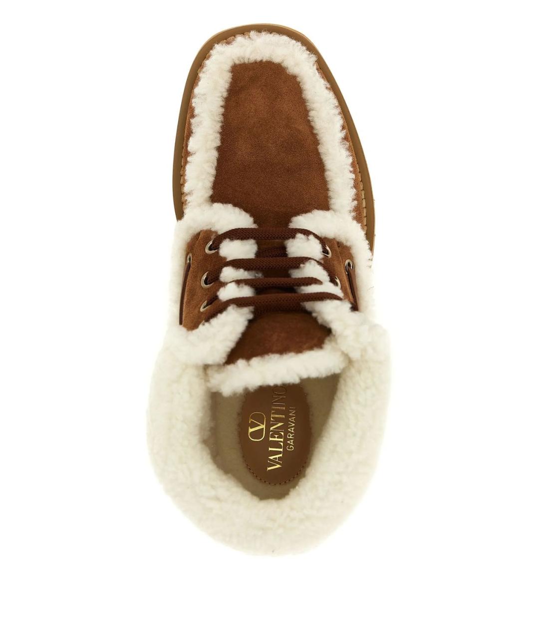 VALENTINO Коричневые замшевые ботинки, фото 2