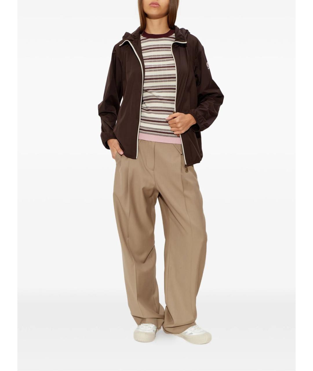 MONCLER Мульти хлопковая футболка, фото 4