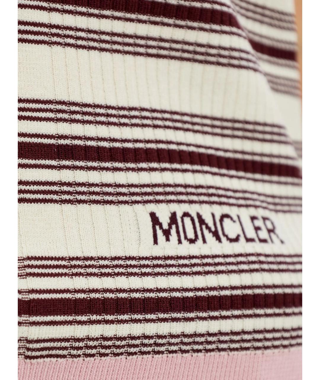 MONCLER Мульти хлопковая футболка, фото 5