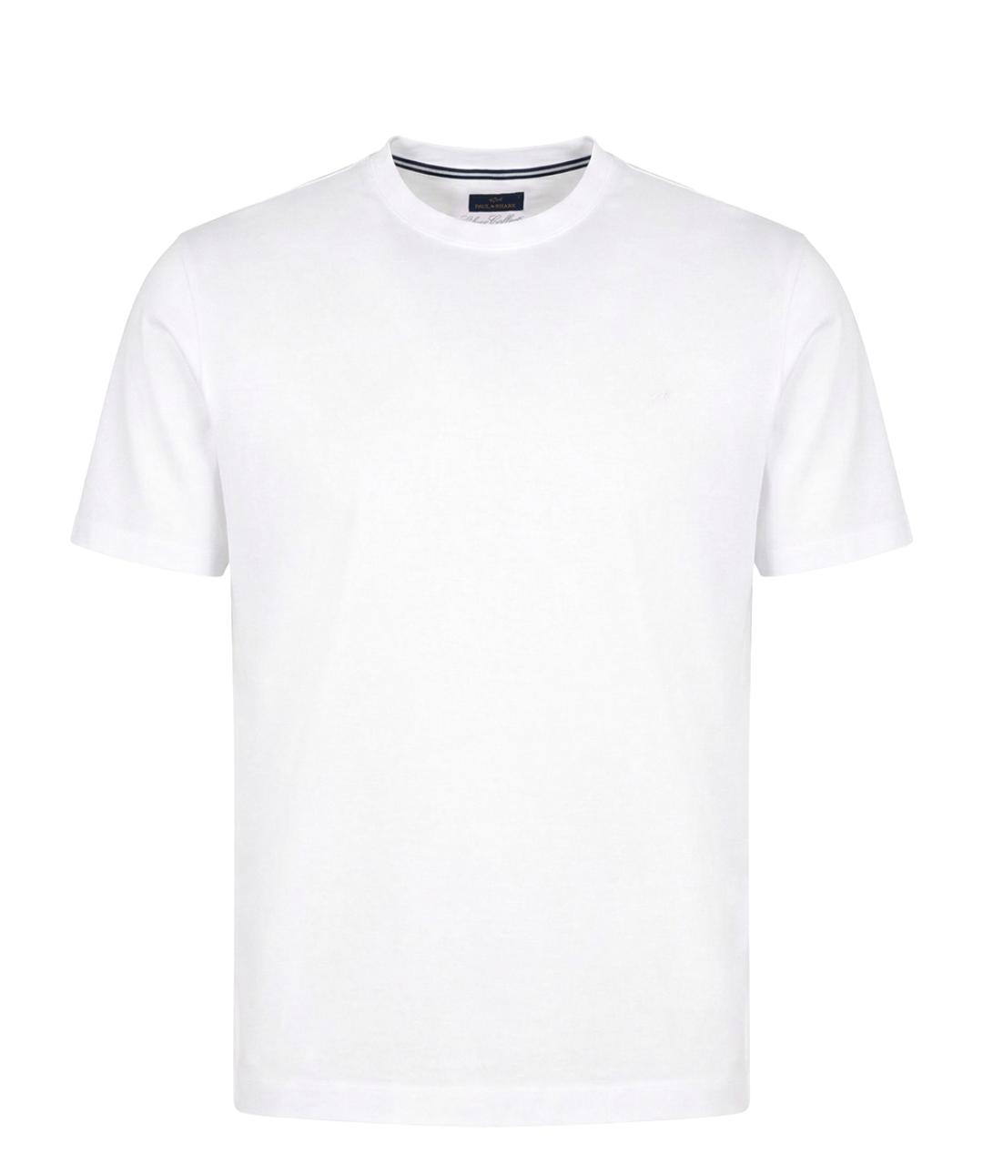 PAUL & SHARK Белая хлопковая футболка, фото 1