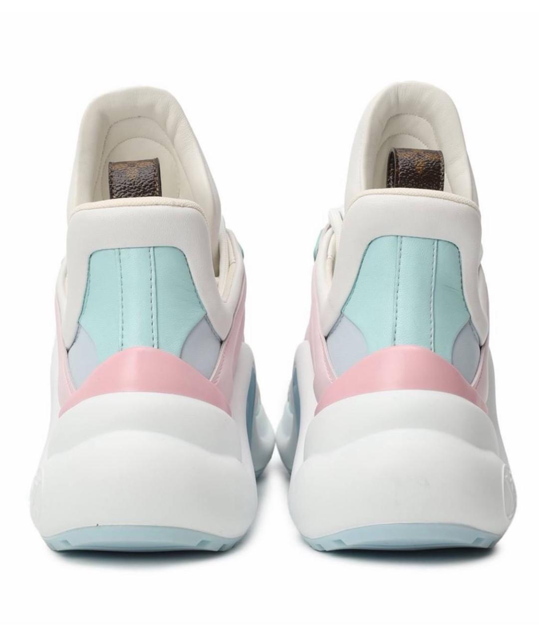 LOUIS VUITTON Мульти кожаные кроссовки, фото 3