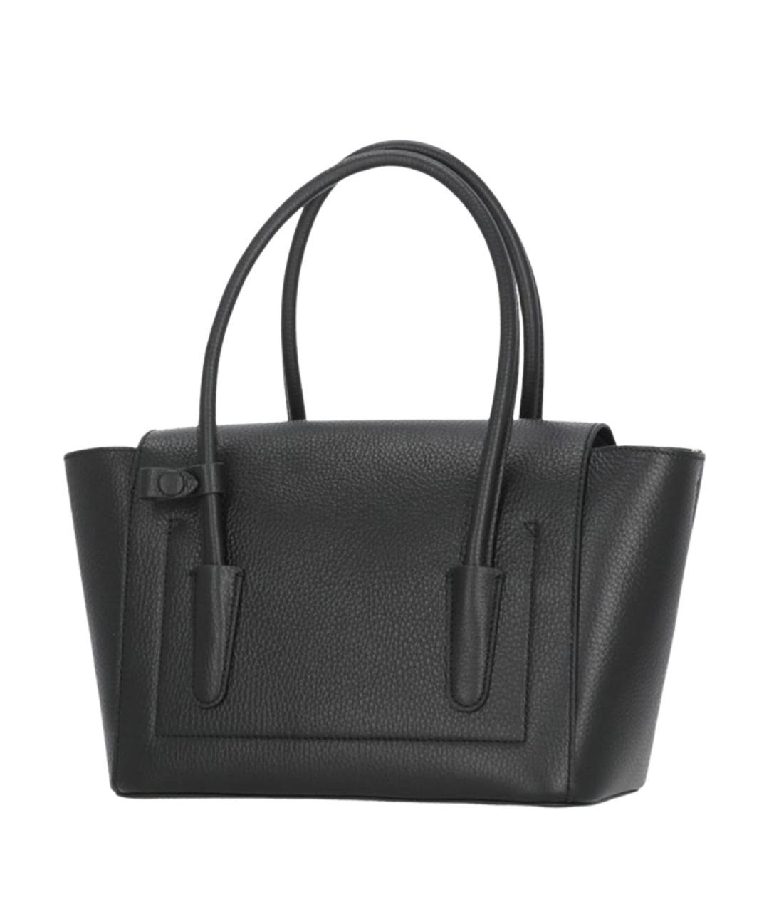 COCCINELLE Черная кожаная сумка через плечо, фото 3