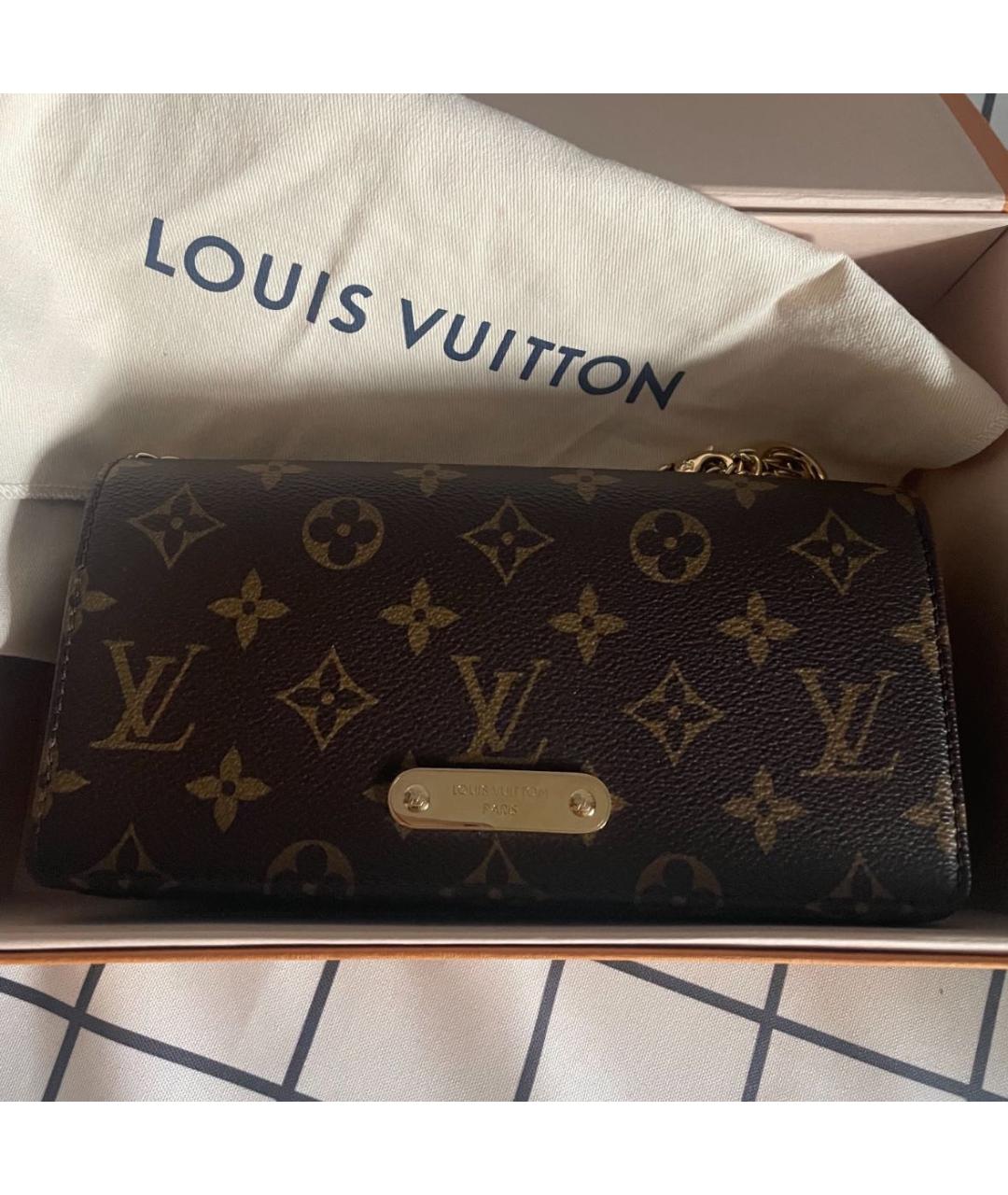 LOUIS VUITTON Коричневая сумка через плечо, фото 2