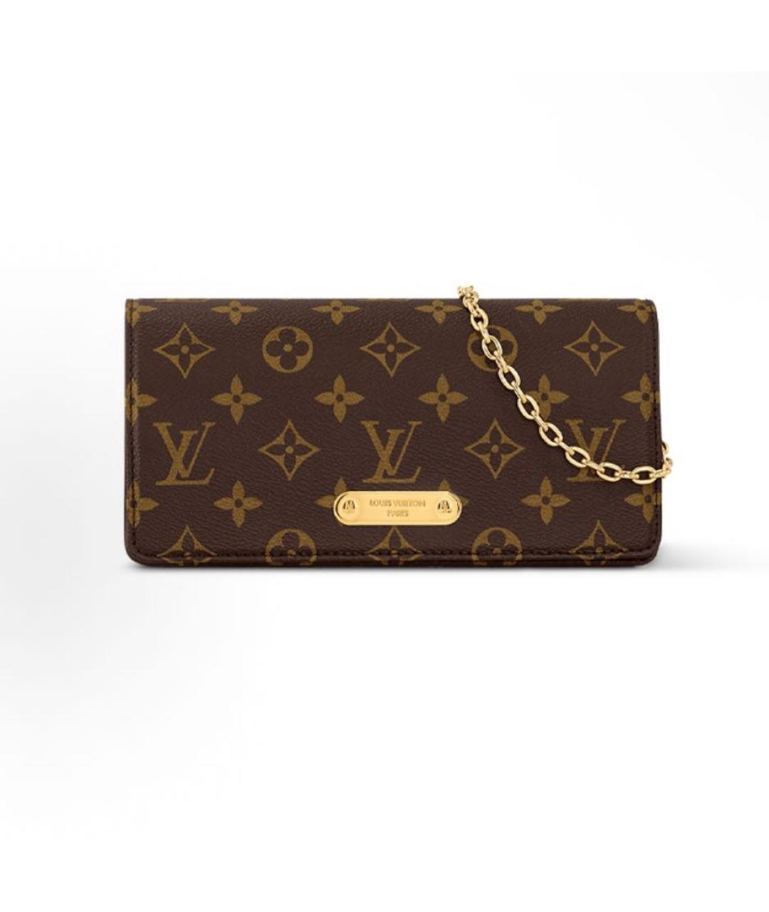 LOUIS VUITTON Коричневая сумка через плечо, фото 4