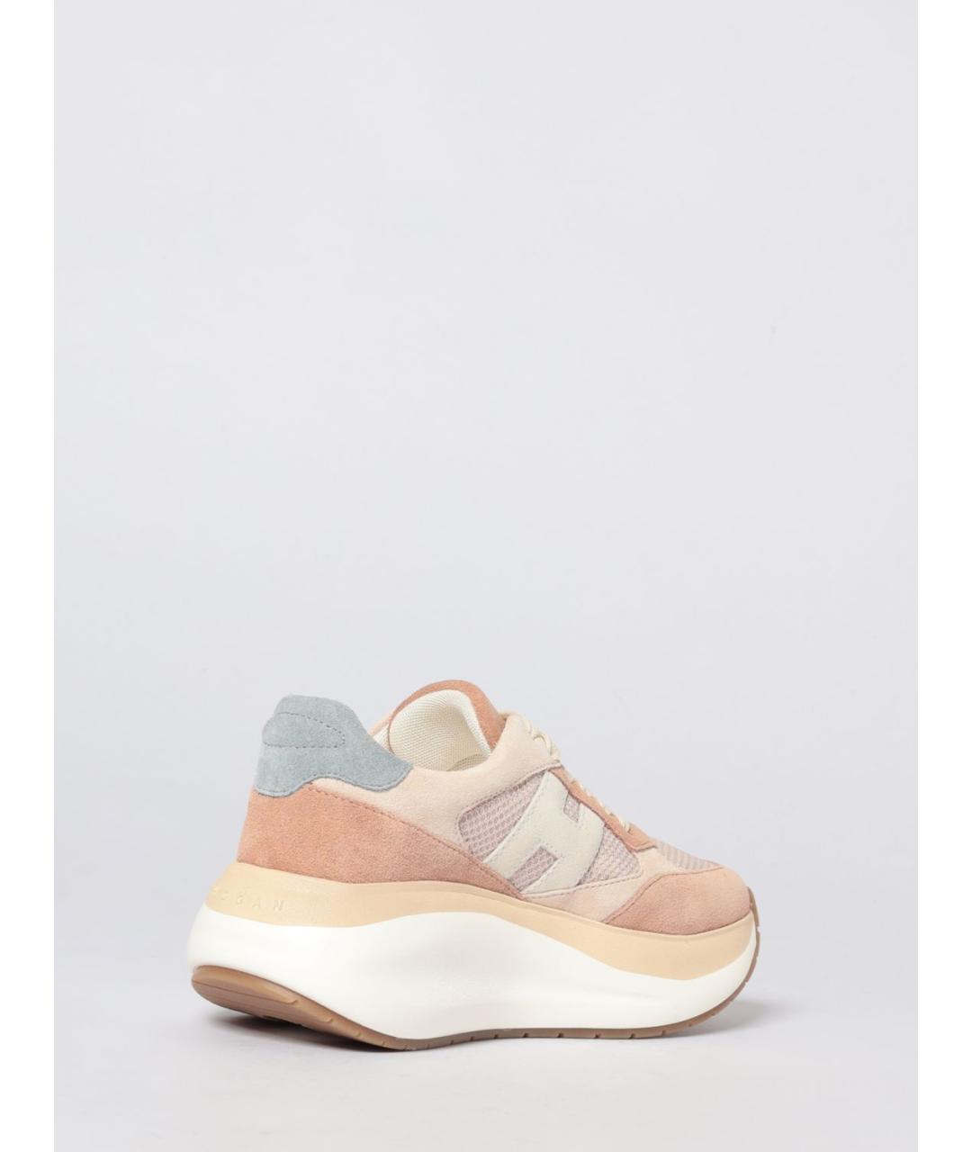 HOGAN Розовые кроссовки, фото 3