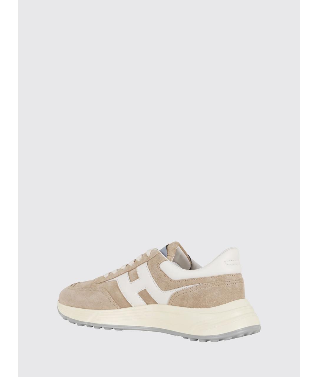 HOGAN Бежевые низкие кроссовки / кеды, фото 3