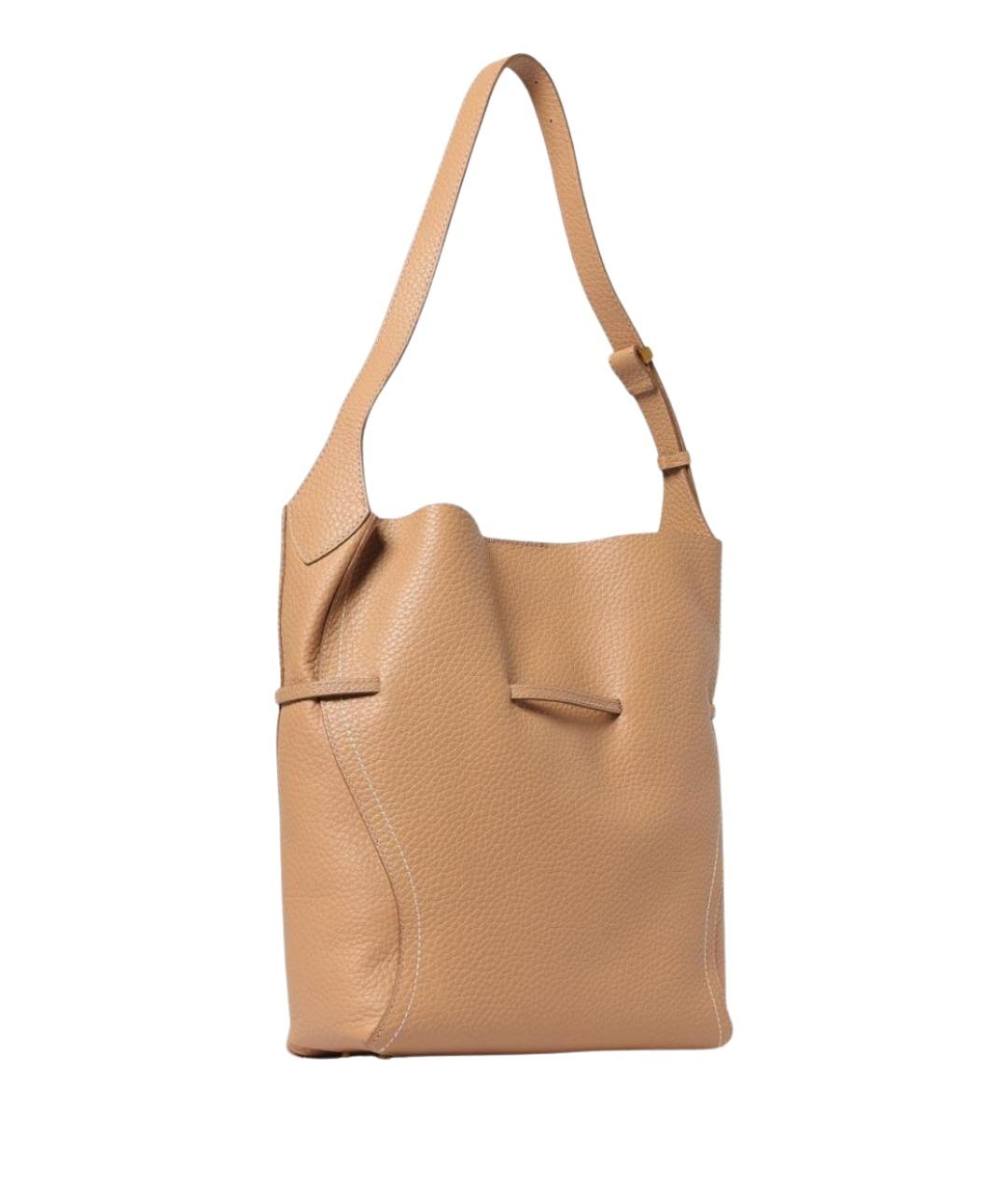 Gianni Chiarini Коричневая кожаная сумка тоут, фото 2