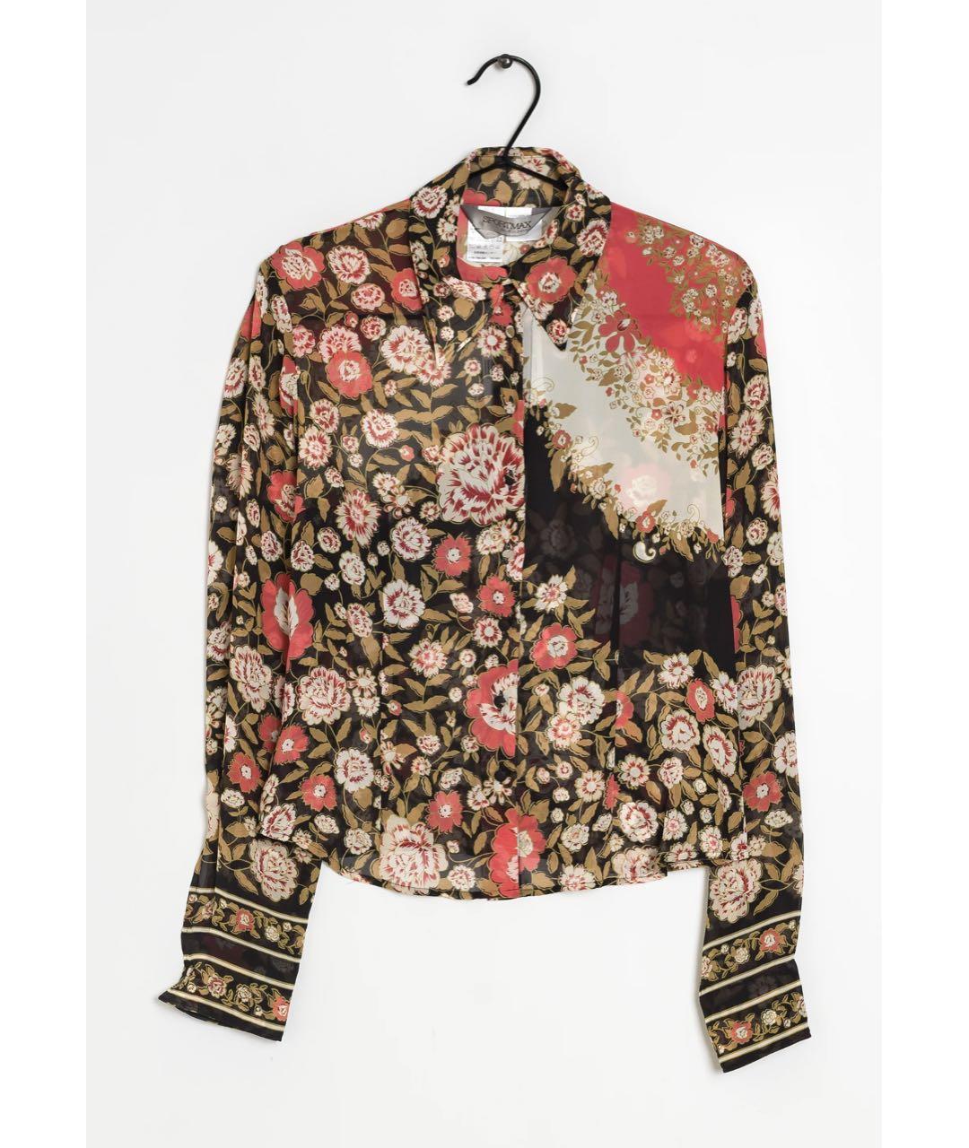 SPORTMAX Мульти шелковая блузы, фото 6