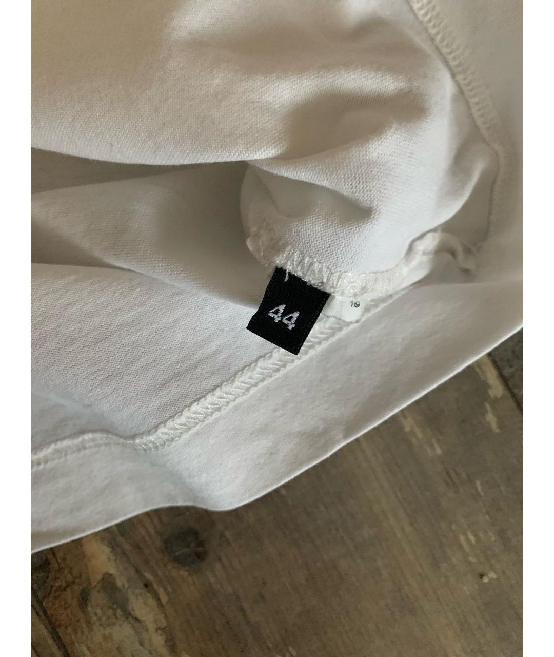 DOLCE&GABBANA Белая хлопковая футболка, фото 8