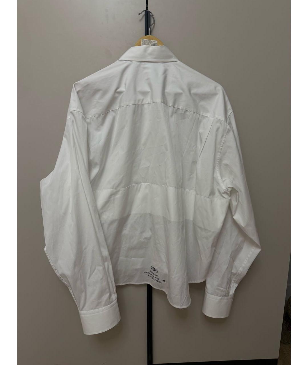 VETEMENTS Белая хлопковая рубашка, фото 2