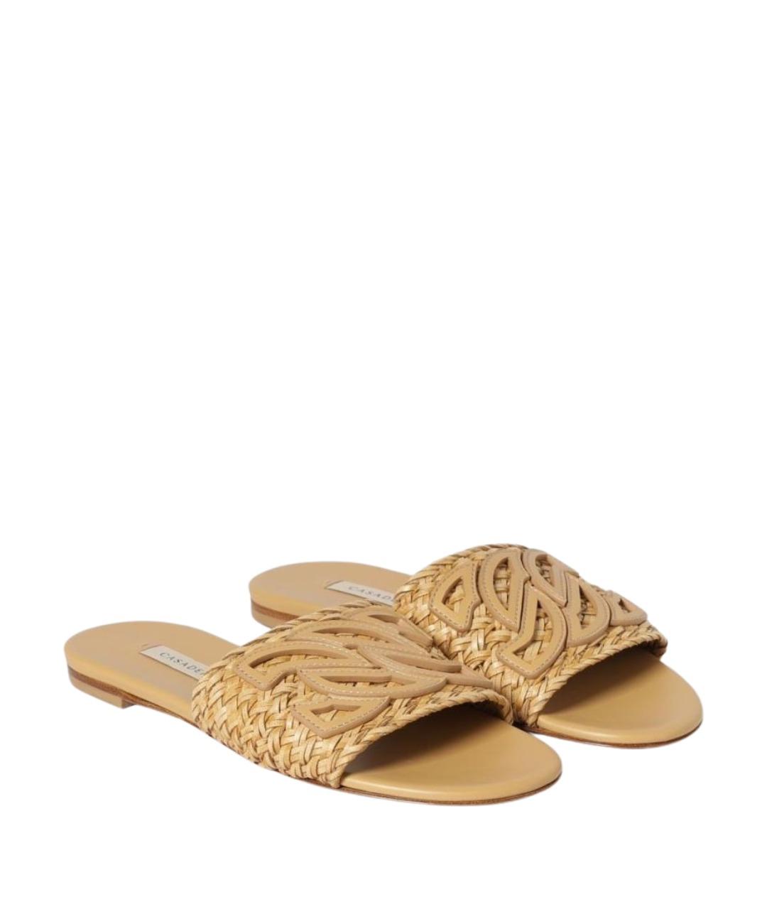 CASADEI Бежевые сандалии, фото 2