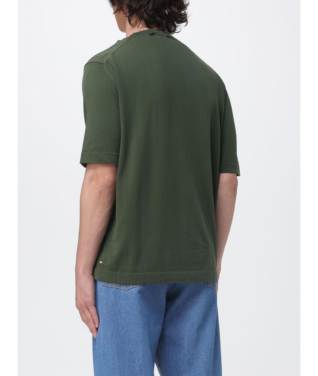 K-WAY Зеленая хлопковая футболка, фото 2