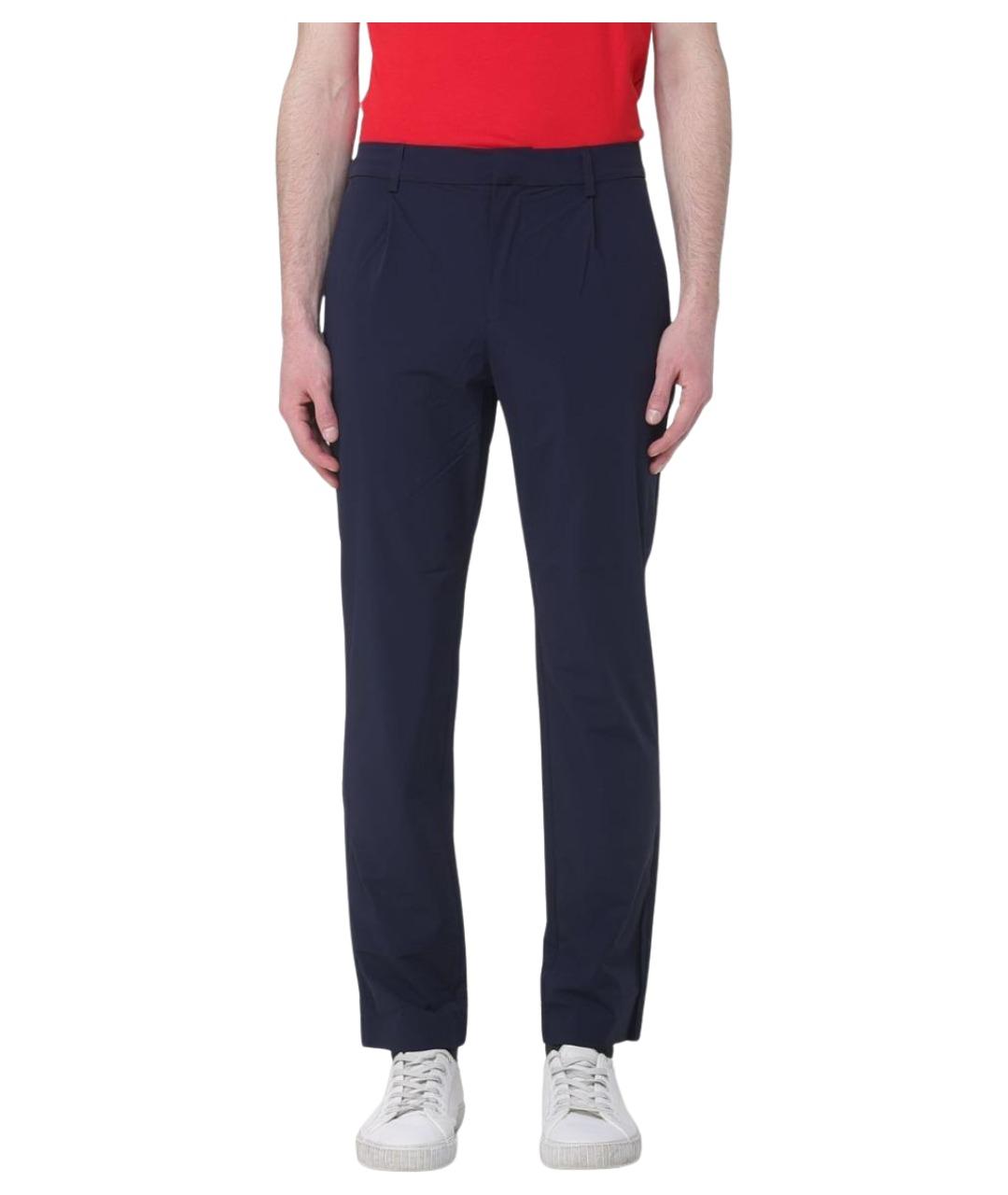 K-WAY Синие полиамидовые повседневные брюки, фото 1