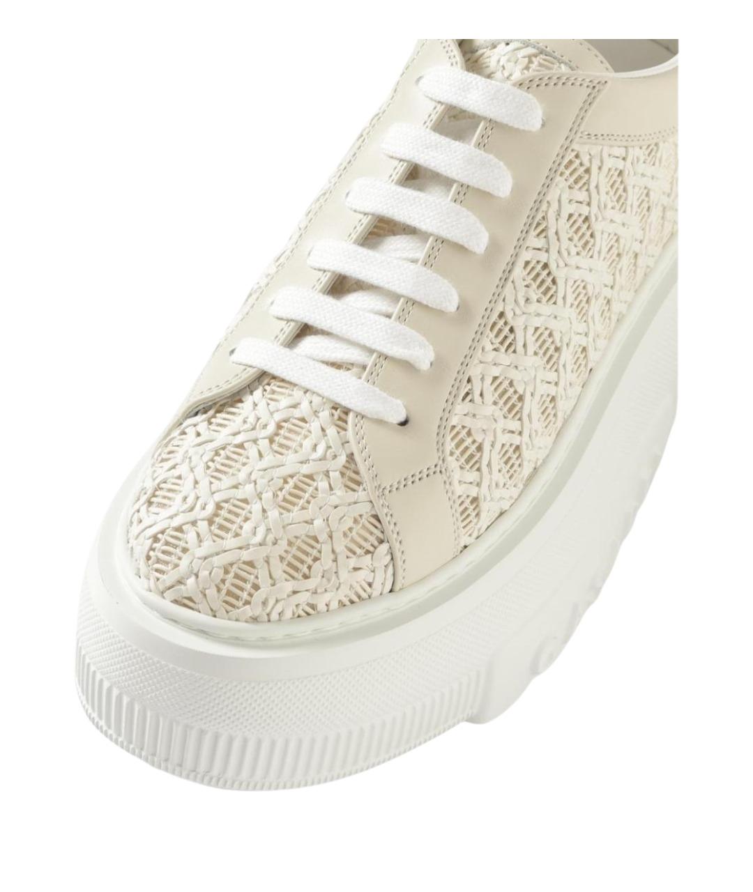 CASADEI Белые кроссовки, фото 4