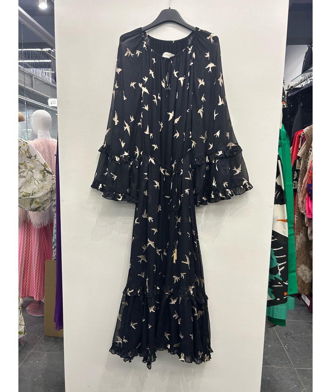 ZIMMERMANN Черное вискозное вечернее платье, фото 8