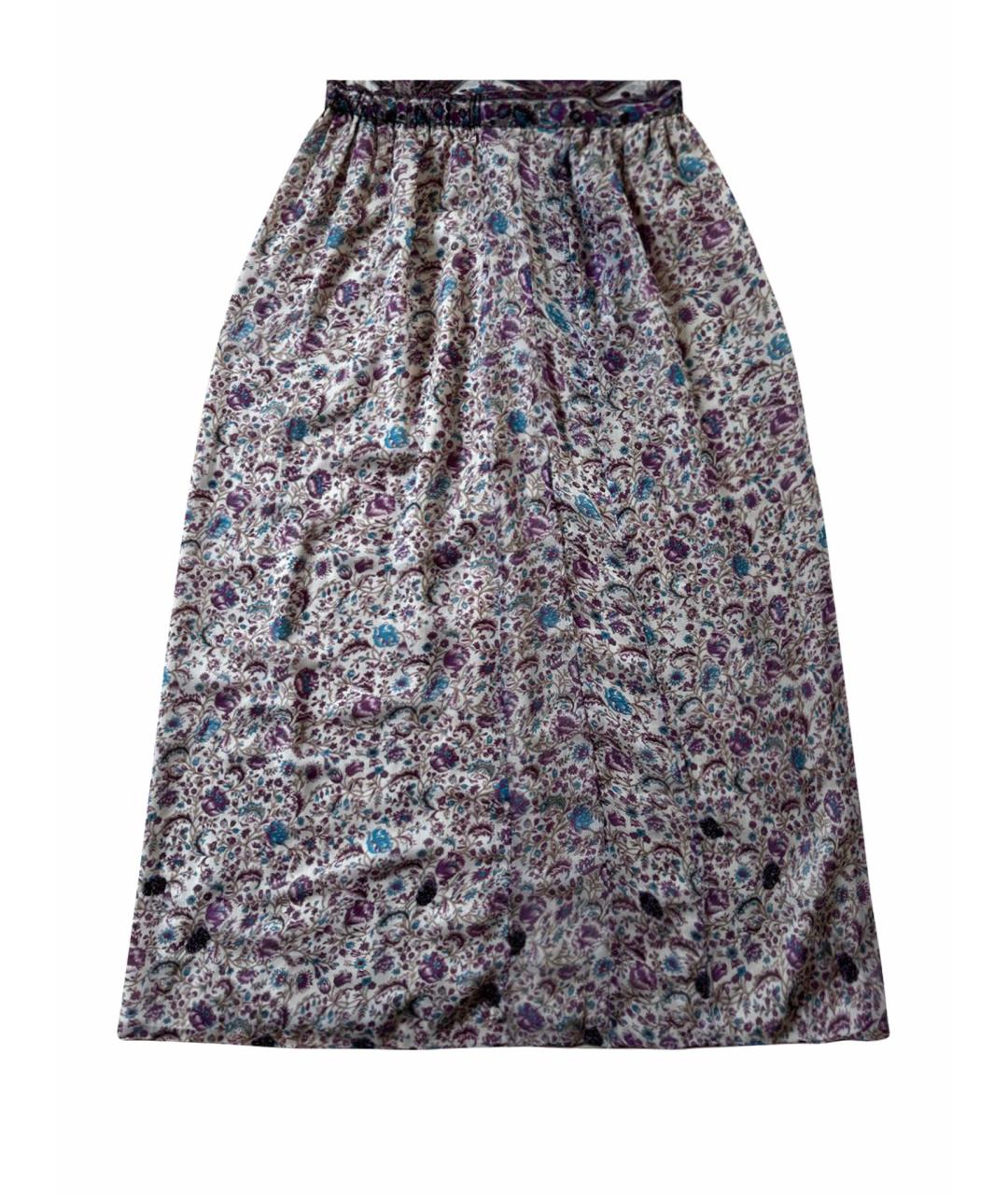 ZADIG & VOLTAIRE Мульти полиэстеровая юбка макси, фото 1