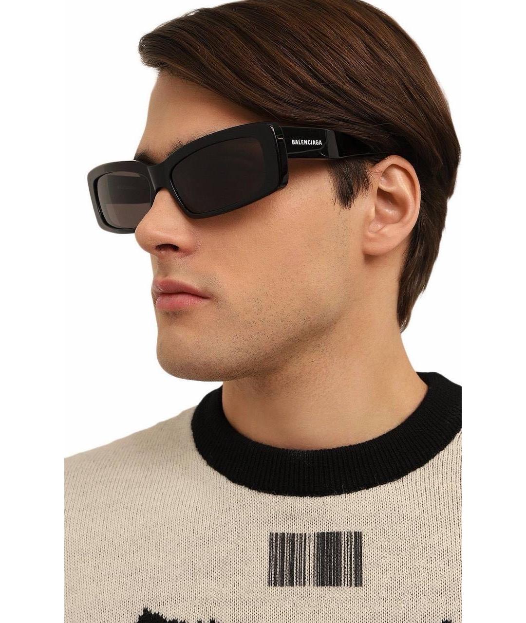 BALENCIAGA Черные солнцезащитные очки, фото 5