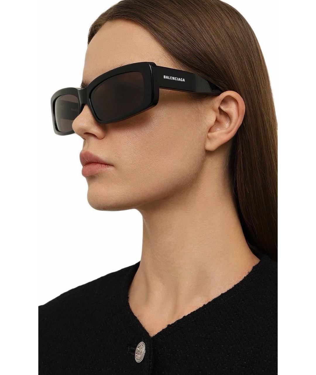 BALENCIAGA Черные солнцезащитные очки, фото 4