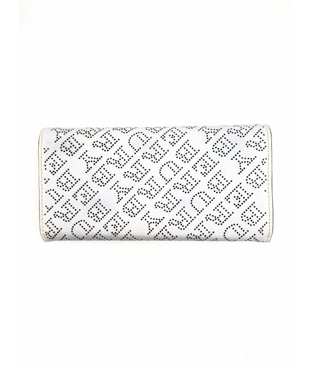 BURBERRY Белый кожаный кошелек, фото 2