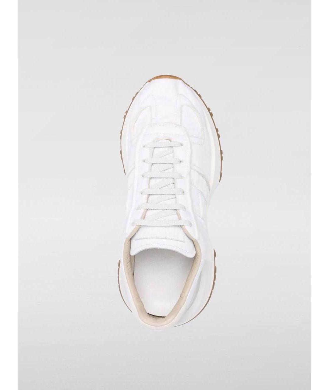 MAISON MARGIELA Белые низкие кроссовки / кеды, фото 4