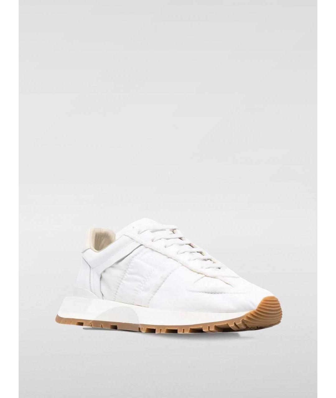 MAISON MARGIELA Белые низкие кроссовки / кеды, фото 2