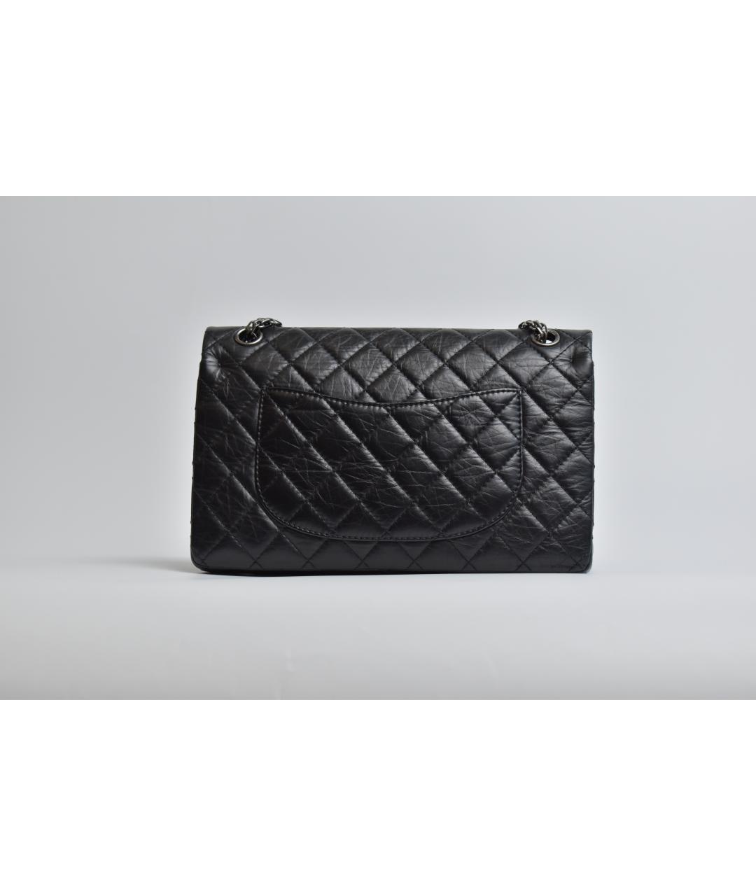 CHANEL Черная кожаная сумка через плечо, фото 3