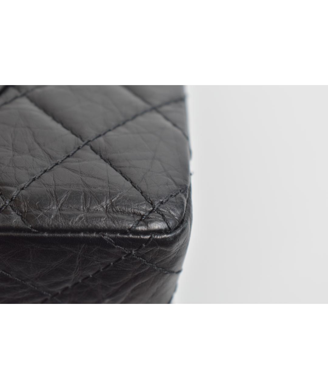 CHANEL Черная кожаная сумка через плечо, фото 9