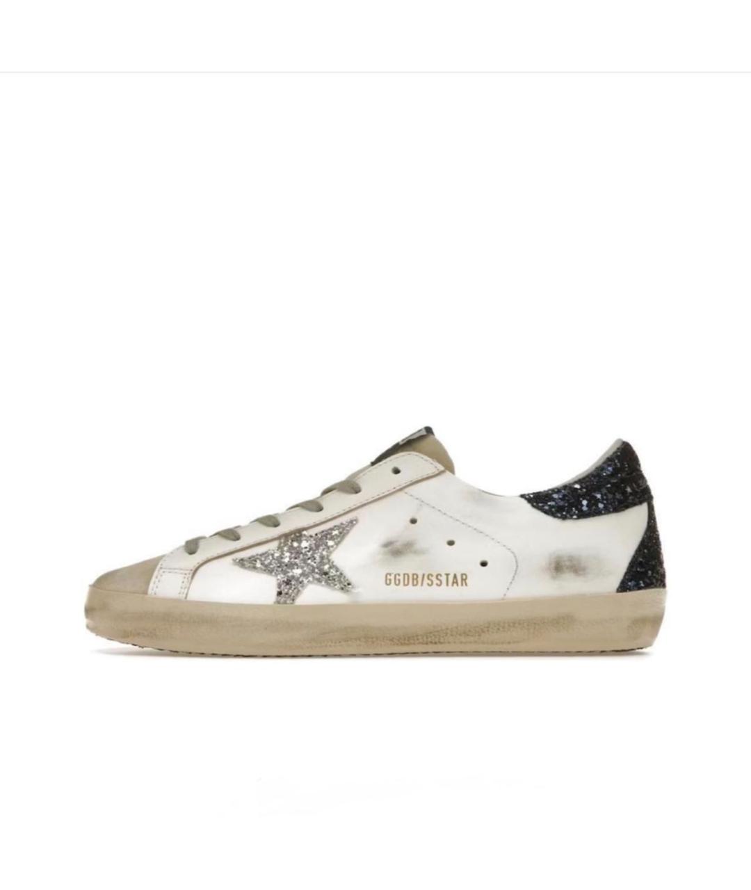 GOLDEN GOOSE DELUXE BRAND Белые кожаные кеды, фото 9