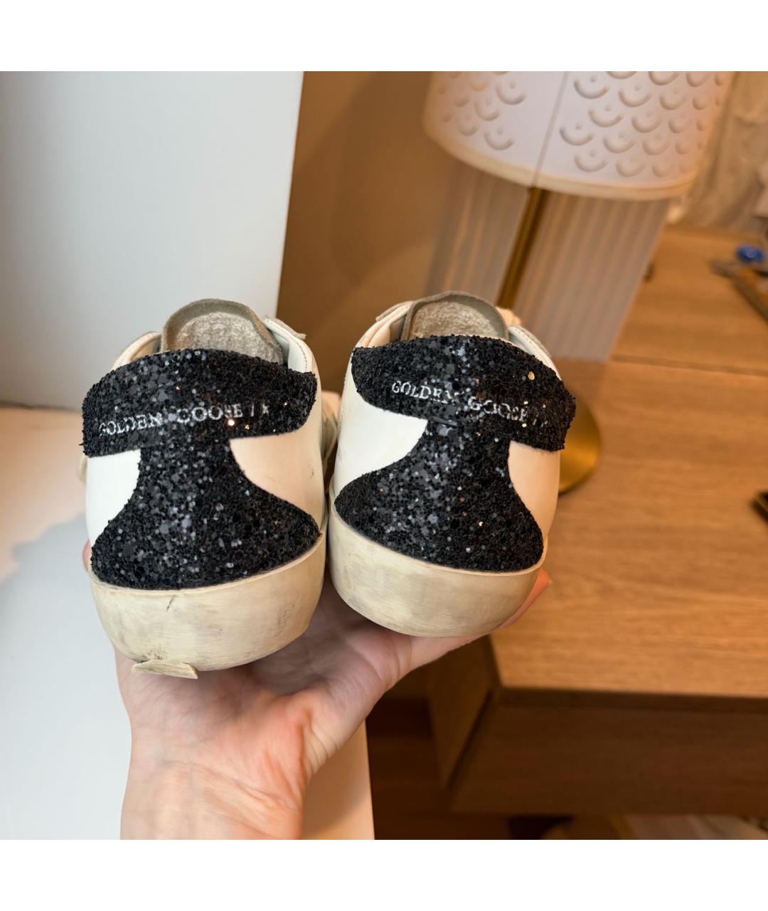 GOLDEN GOOSE DELUXE BRAND Белые кожаные кеды, фото 8