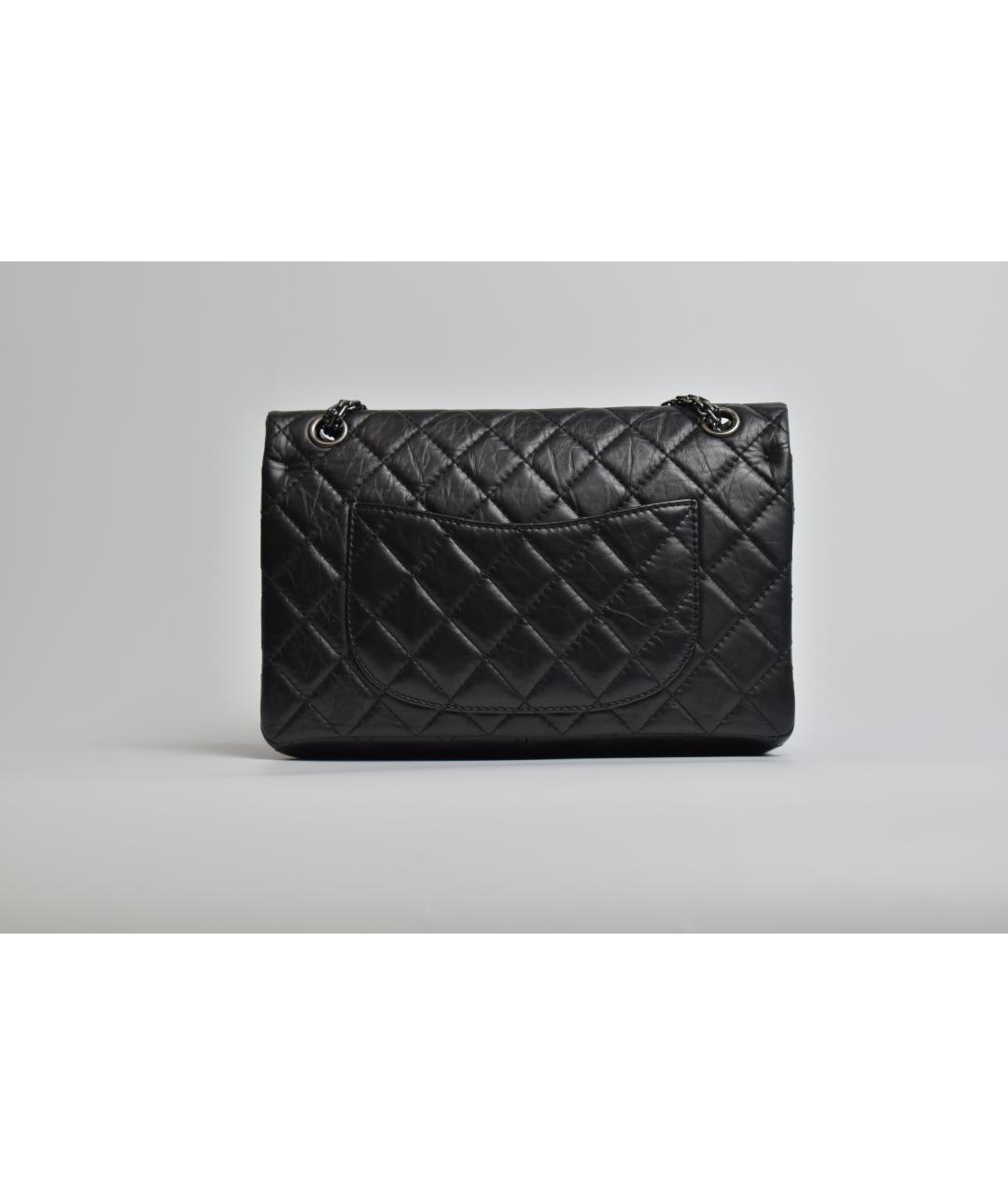 CHANEL Черная кожаная сумка через плечо, фото 3