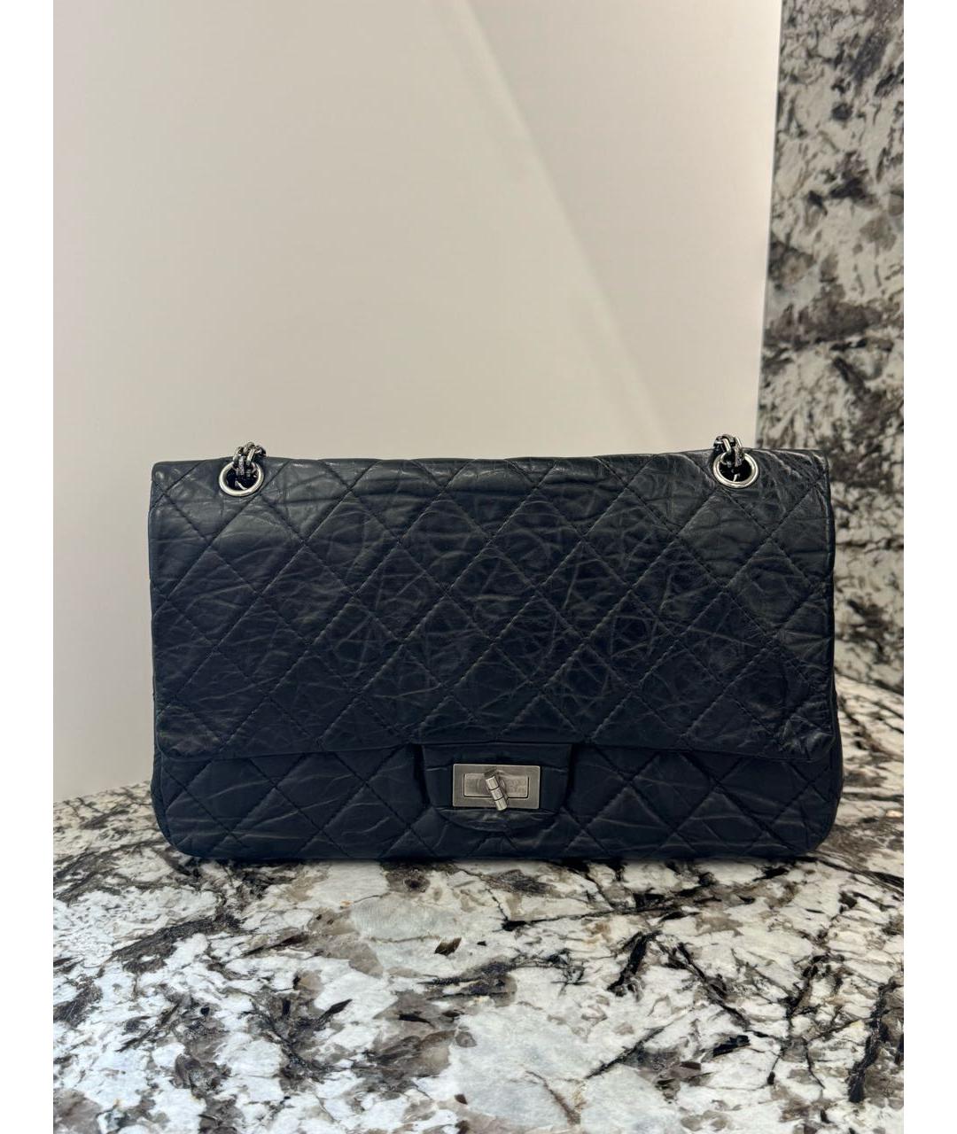 CHANEL Черная кожаная сумка через плечо, фото 9