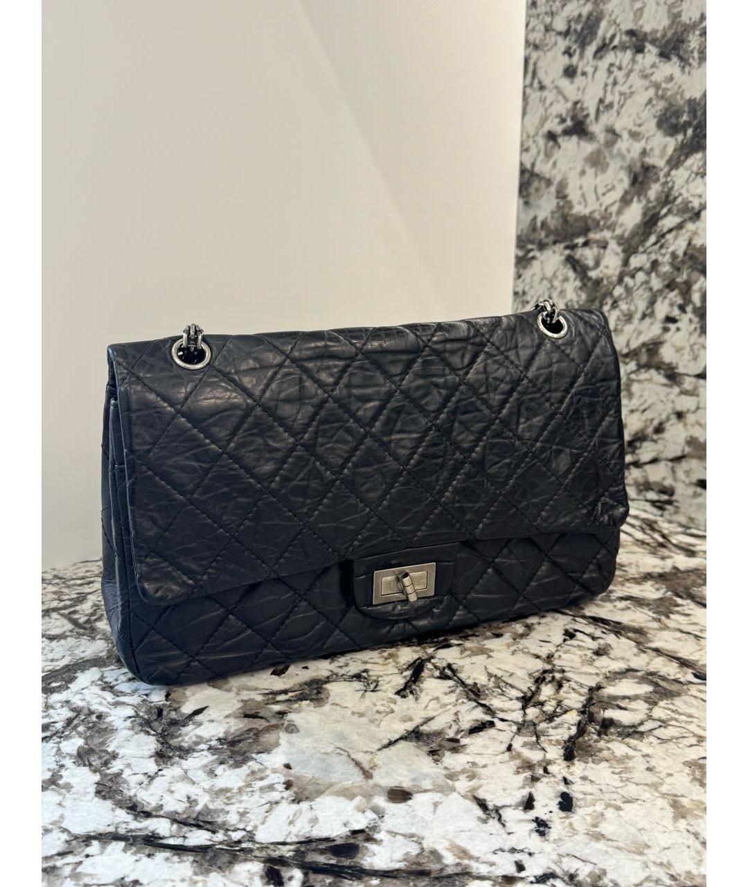 CHANEL Черная кожаная сумка через плечо, фото 2