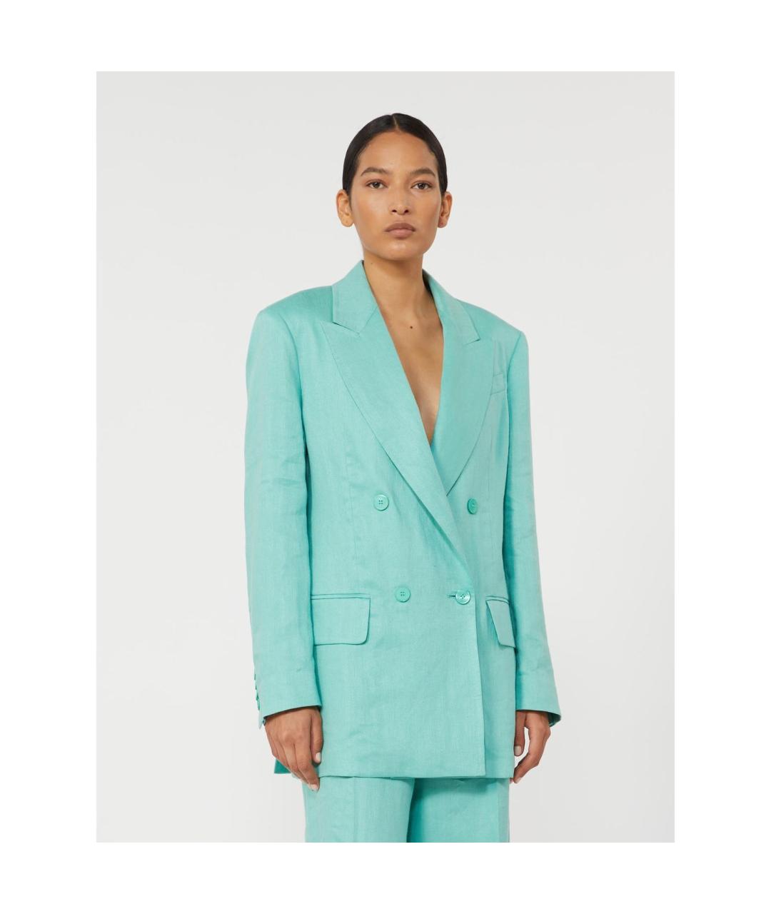 MAX MARA Льняной жакет/пиджак, фото 5