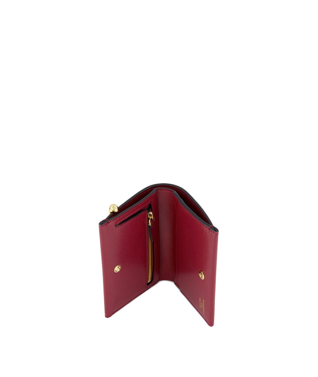 GIVENCHY Фиолетовый кожаный кошелек, фото 2