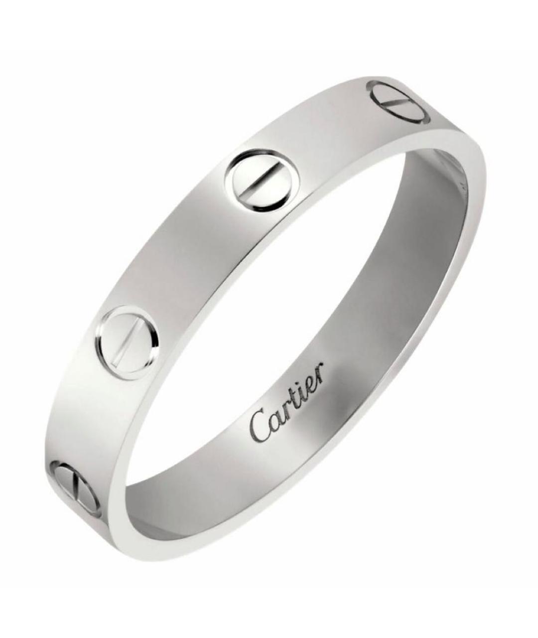CARTIER Серебряное кольцо из белого золота, фото 1