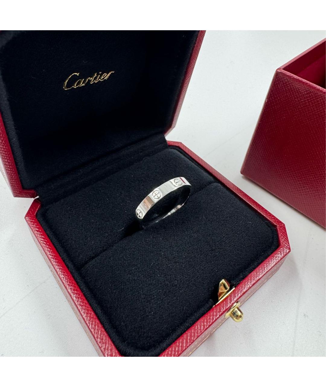 CARTIER Серебряное кольцо из белого золота, фото 3