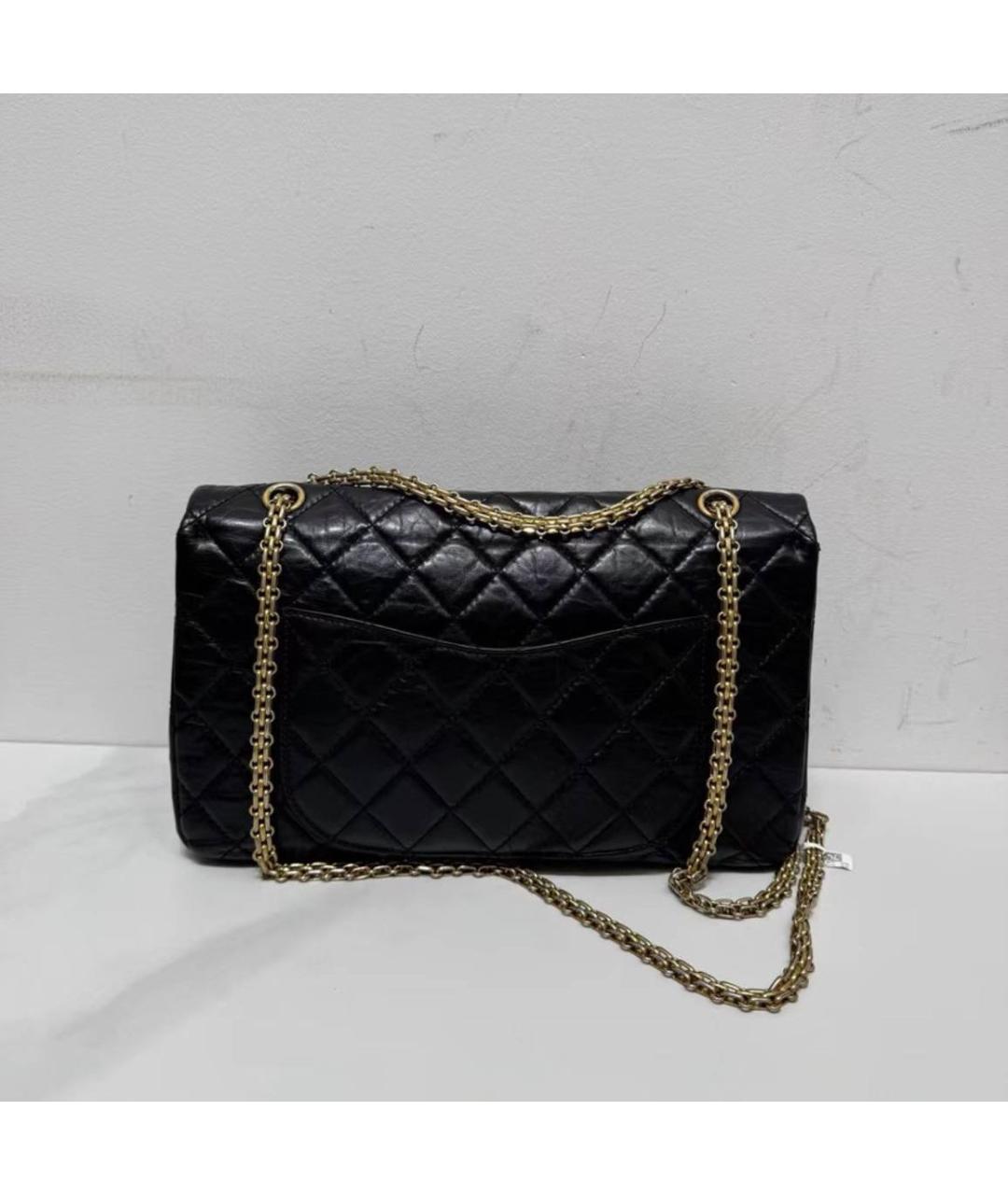 CHANEL Черная кожаная сумка через плечо, фото 7