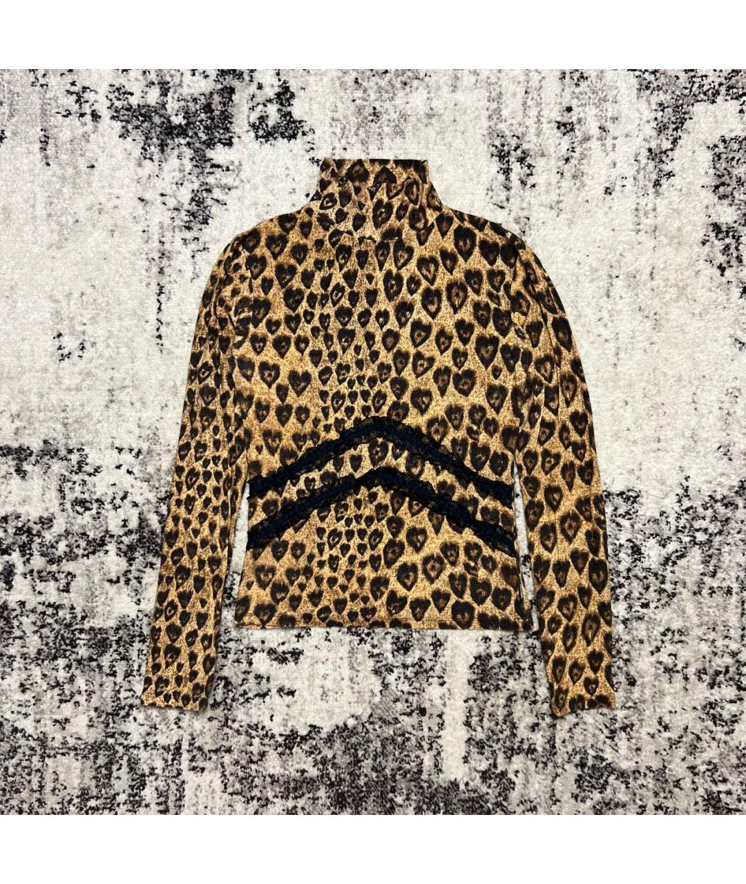 MOSCHINO Мульти вискозная водолазка, фото 6