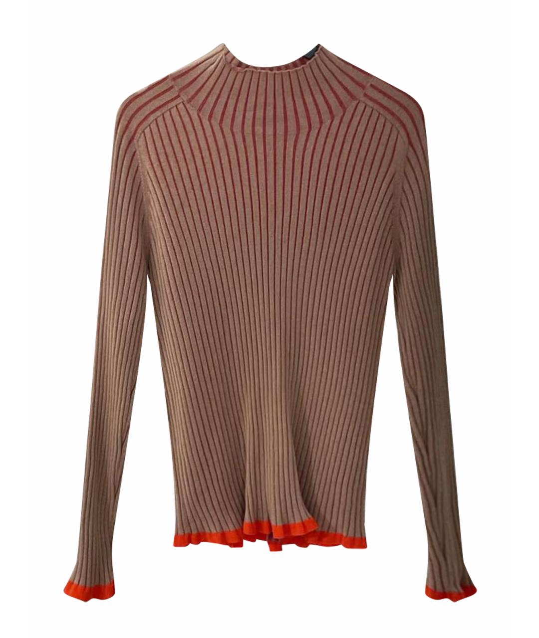 BURBERRY Коралловая кашемировая водолазка, фото 1