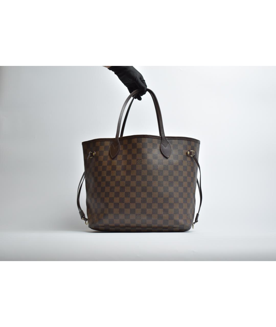 LOUIS VUITTON Коричневая сумка тоут, фото 3